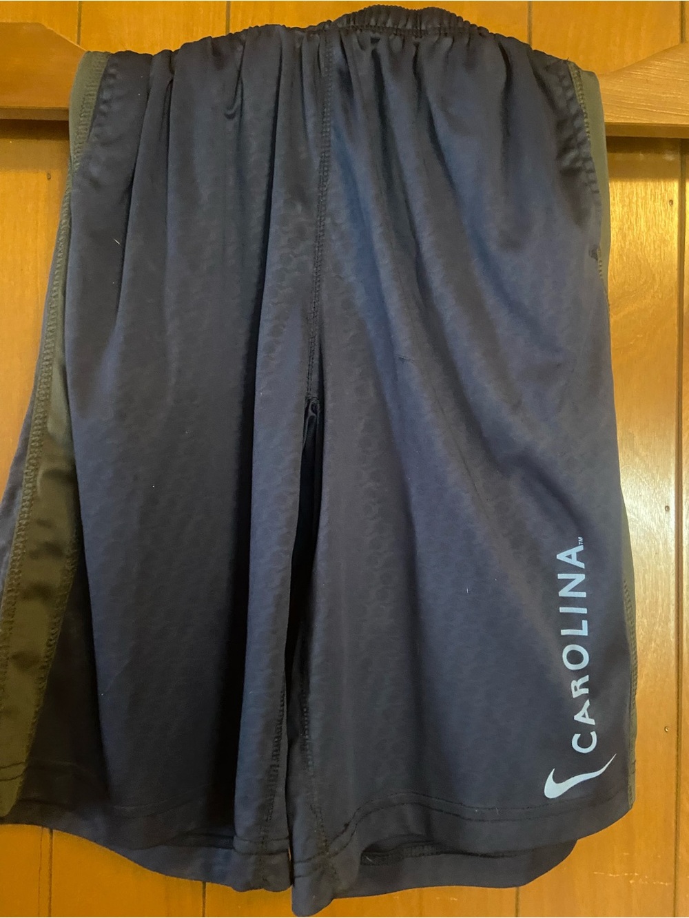 Nike Carolina Men's Navy Performance Athletic Shorts